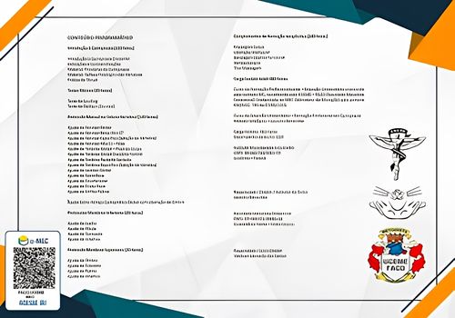 Verso do diploma com conteúdo programático — Instituto MC